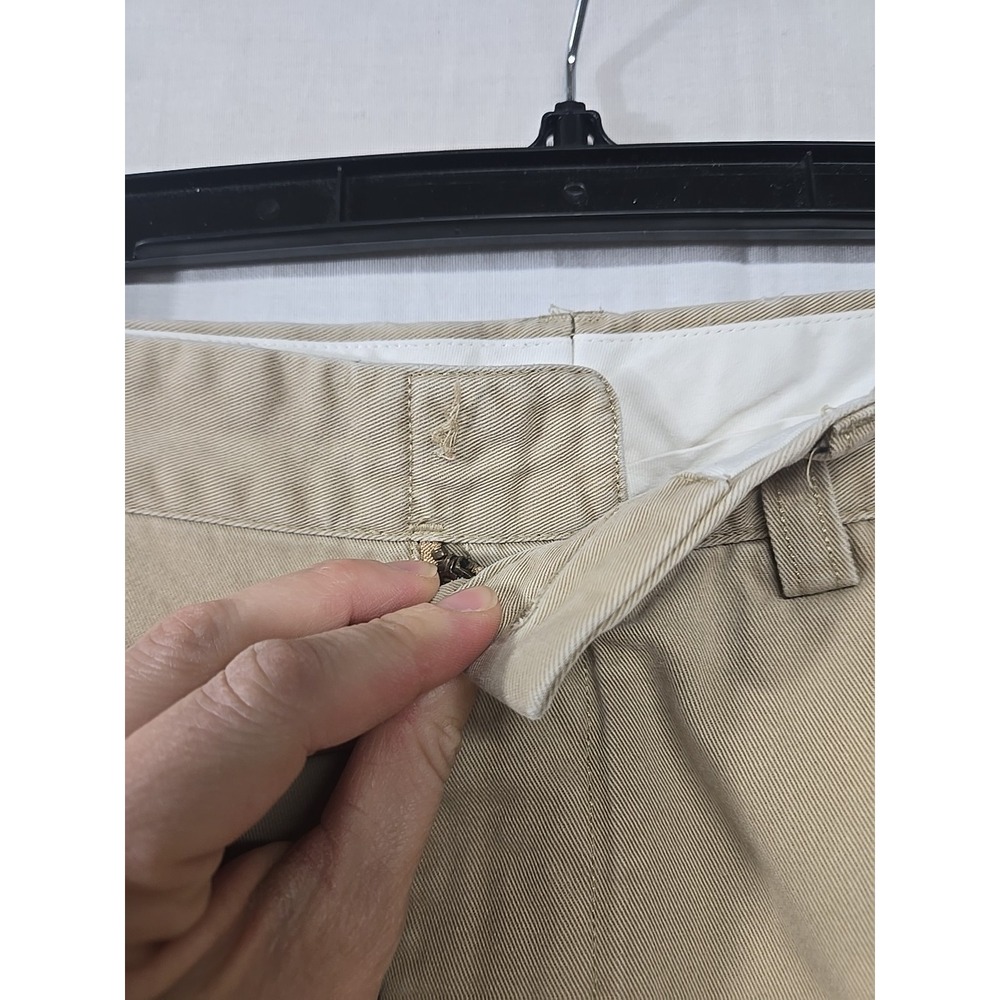 Vintage Polo Ralph Lauren Classic Chino Prospect Pants Men's 33/30 (32/28) Beige - Picture 3 of 8